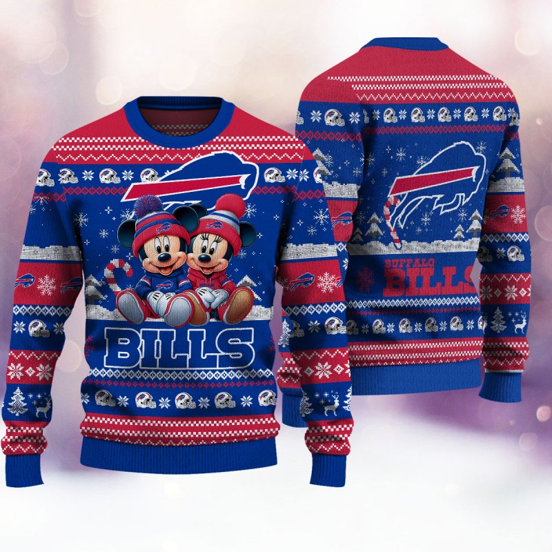 Buffalo Bills Ugly Christmas Sweater - Image 3