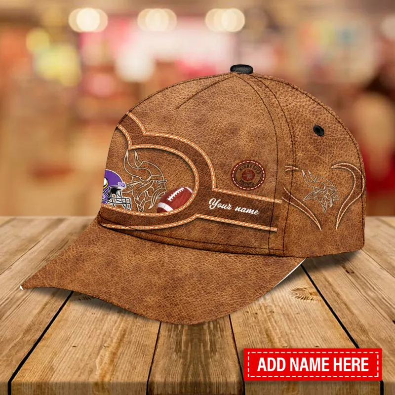 Minnesota Vikings Personalized Classic Cap