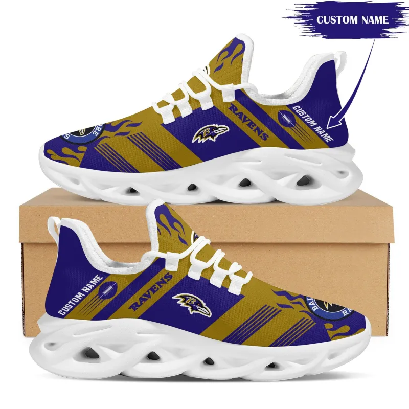 Baltimore Ravens Personalized Sneakers