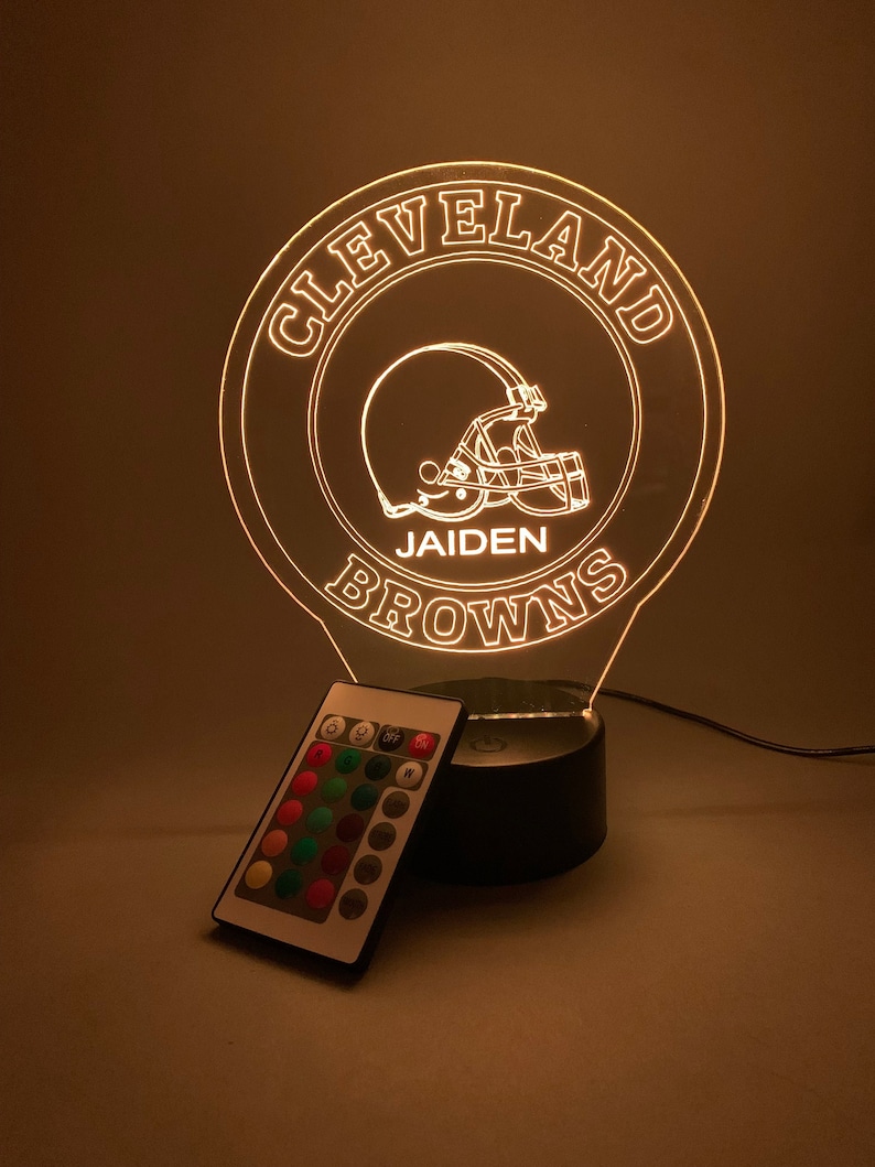 Cleveland Browns 3D Lamp