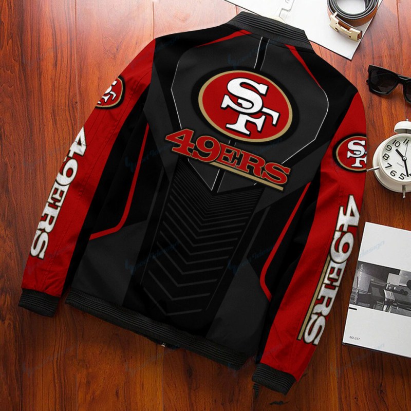 Kansas City Chiefs Bomber Jacket Side View
