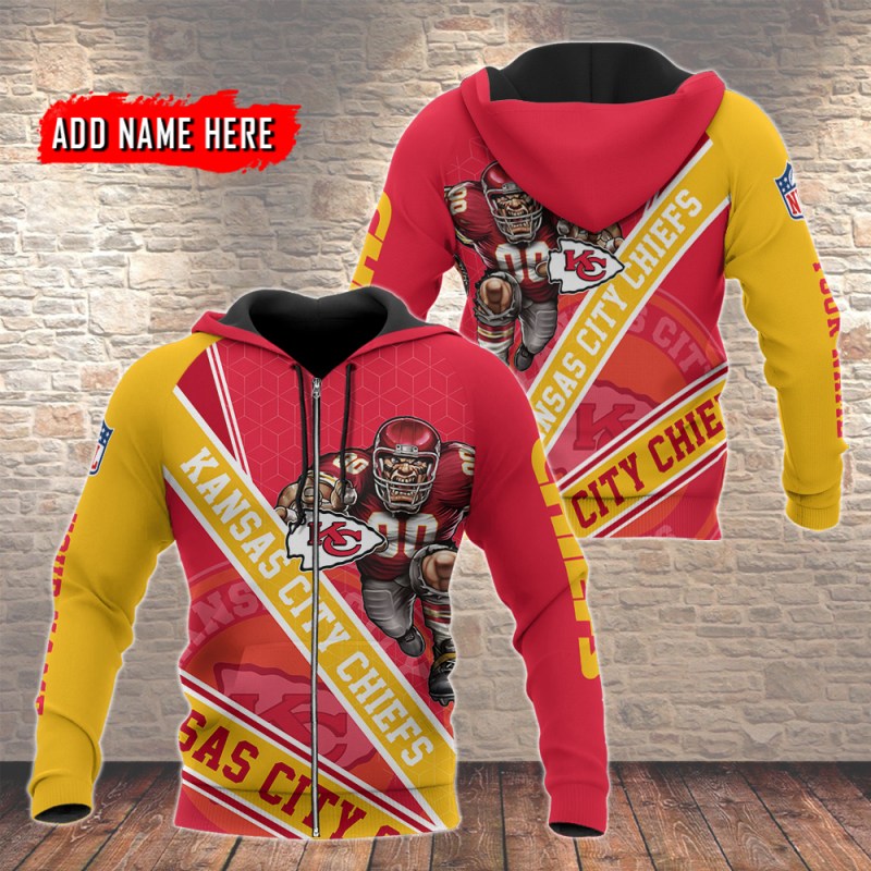 Kansas City Chiefs Personalized Hoodie