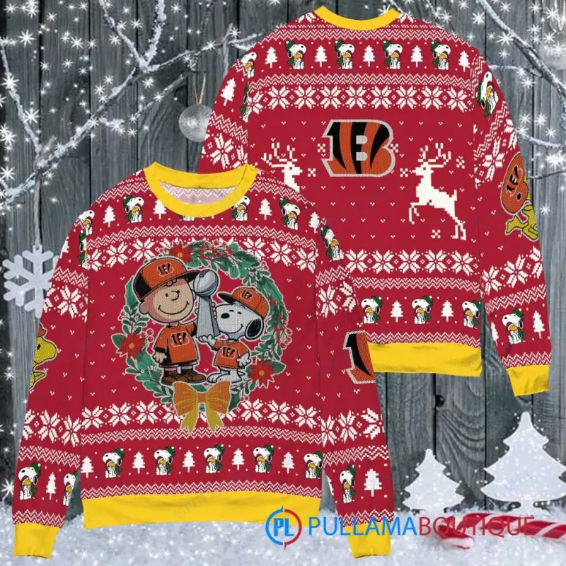 Cincinnati Bengals Ugly Christmas Sweater