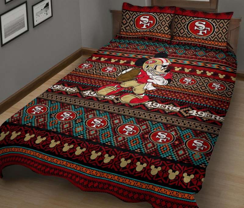 San Francisco 49ers Quilt Set - Cozy Design