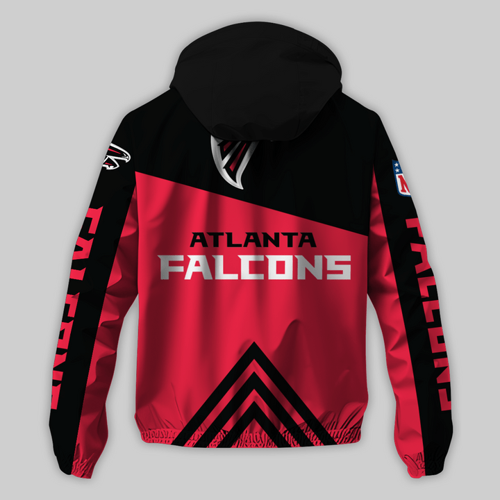 Atlanta Falcons Outdoor Jacket Side View