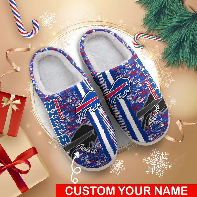 Buffalo Bills Personalized Slipper