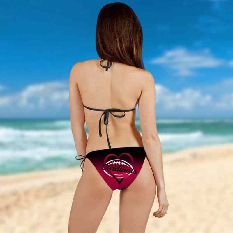 Women's Arizona Cardinals Swimsuit Side View