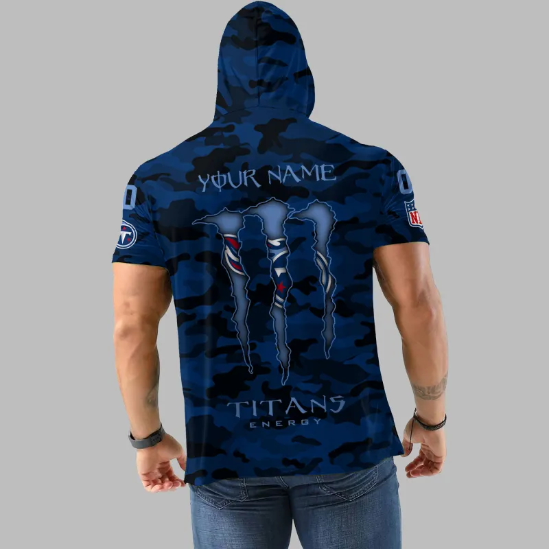 Tennessee Titans Camo Hoodie Back
