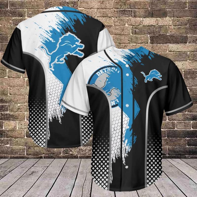 Detroit Lions Baseball Jersey