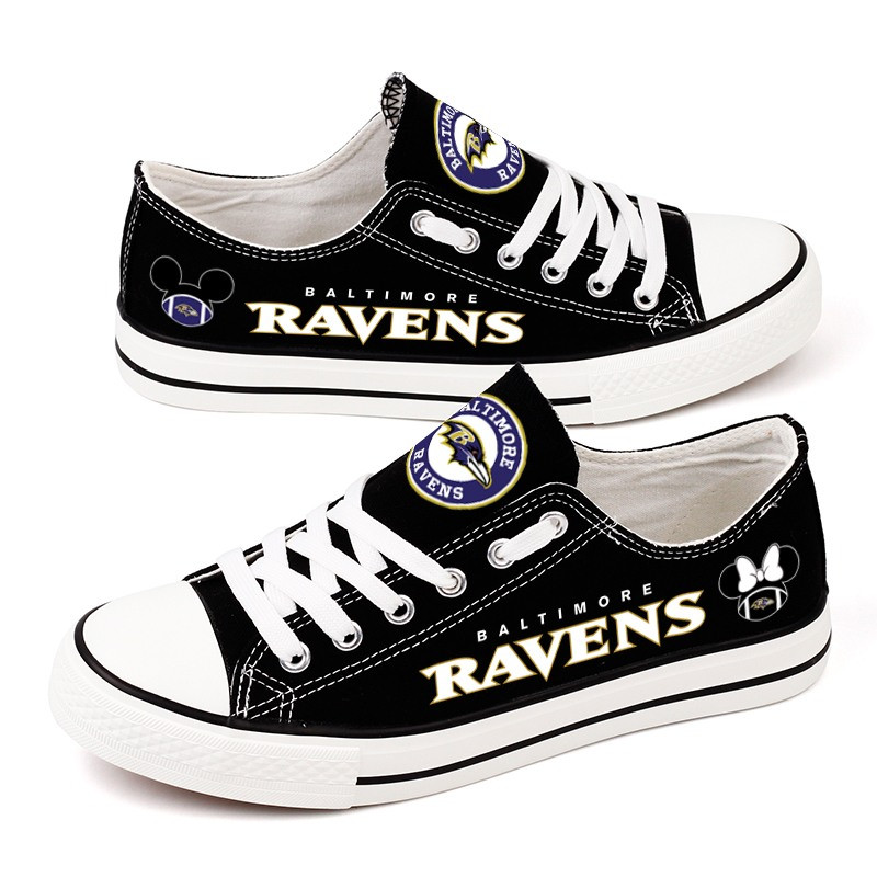 Baltimore Ravens New Low Top Back View