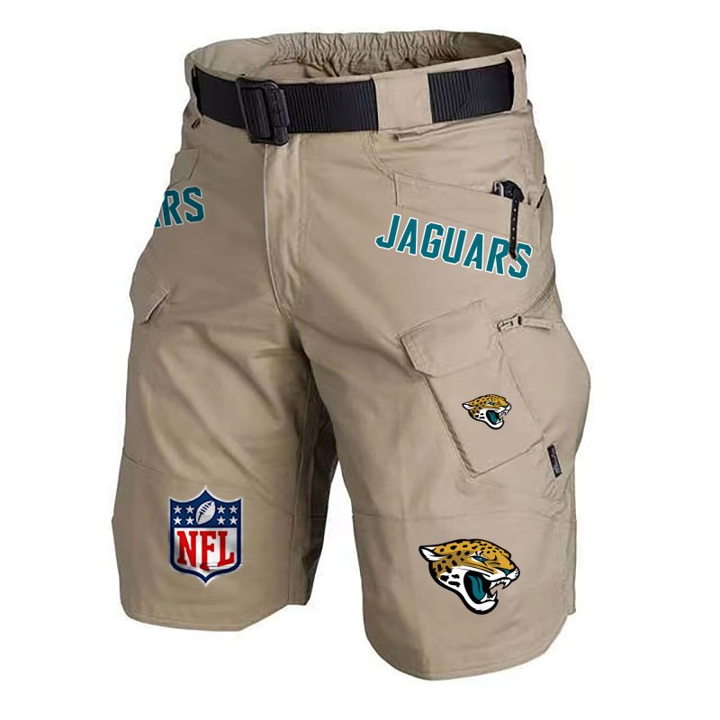D-Khaki Jacksonville Jaguars Shorts