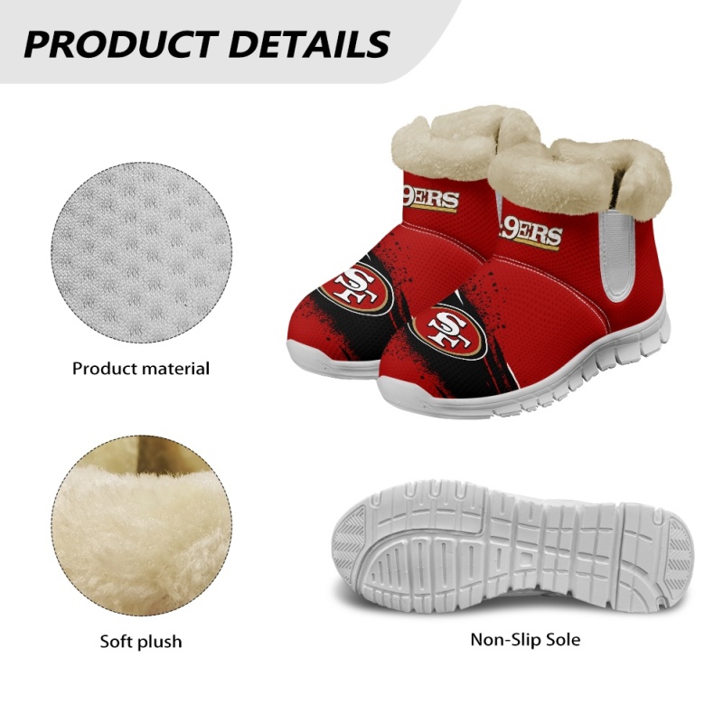 San Francisco 49ers Snow Boots 14