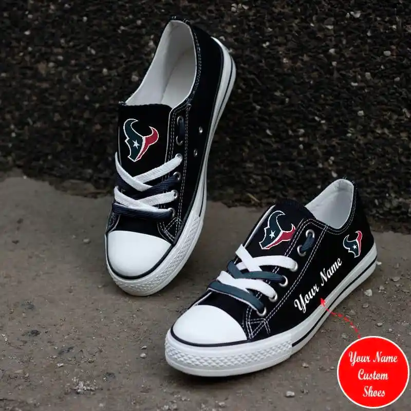 Houston Texans Personalized New Low Top 031