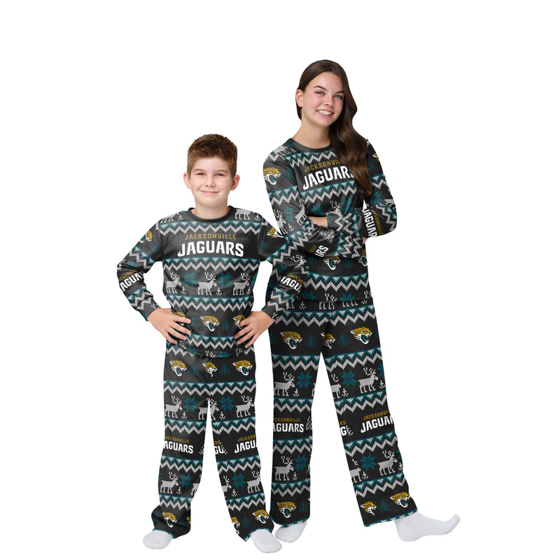 Jacksonville Jaguars Holiday Pajamas Image 4