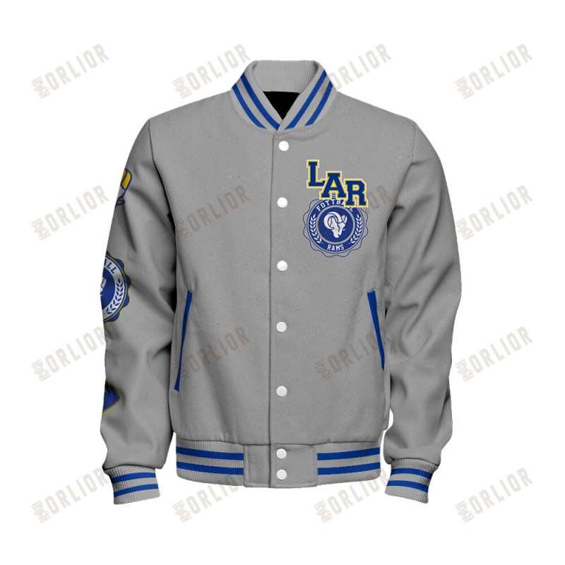 Los Angeles Rams Varsity Jacket 2