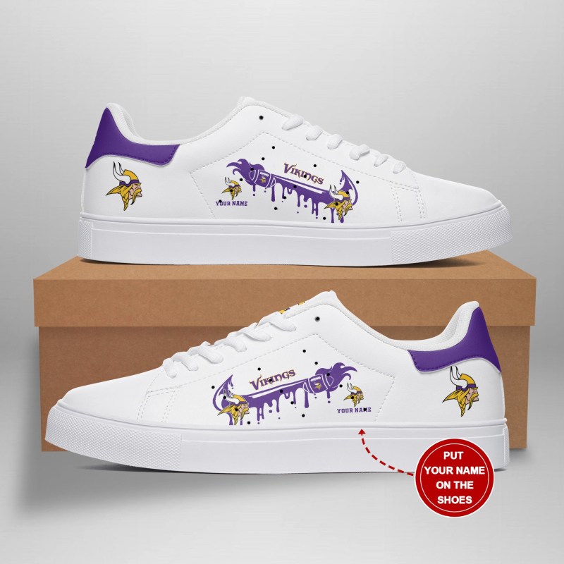 Minnesota Vikings Personalized SS Custom Sneakers