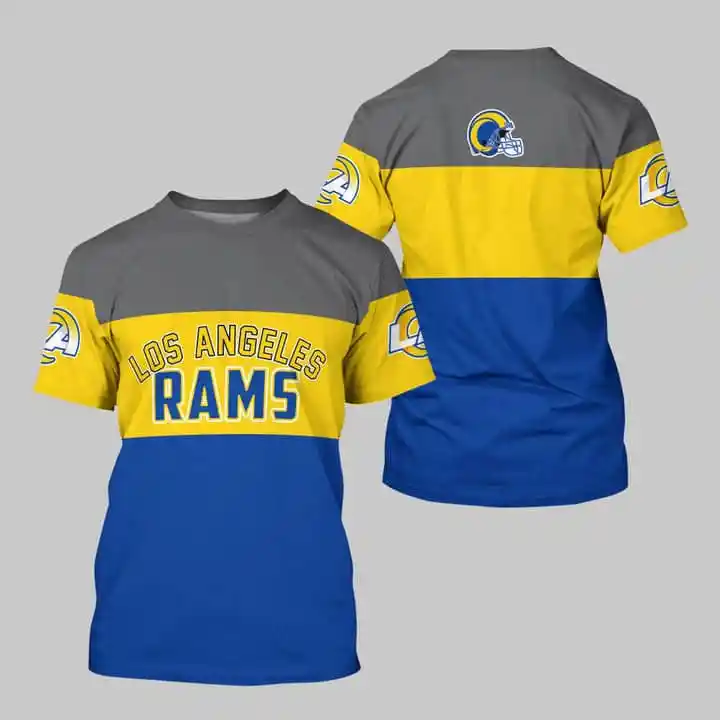 Los Angeles Rams T-shirt Extreme 3D