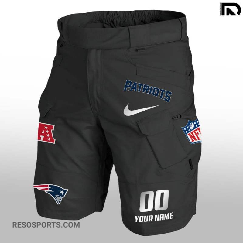 New England Patriots Front Pockets Men Shorts