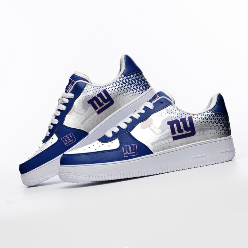 NFL New York Giants Sneakers Back View