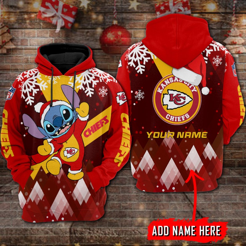Kansas City Chiefs Personalized Christmas Hoodie