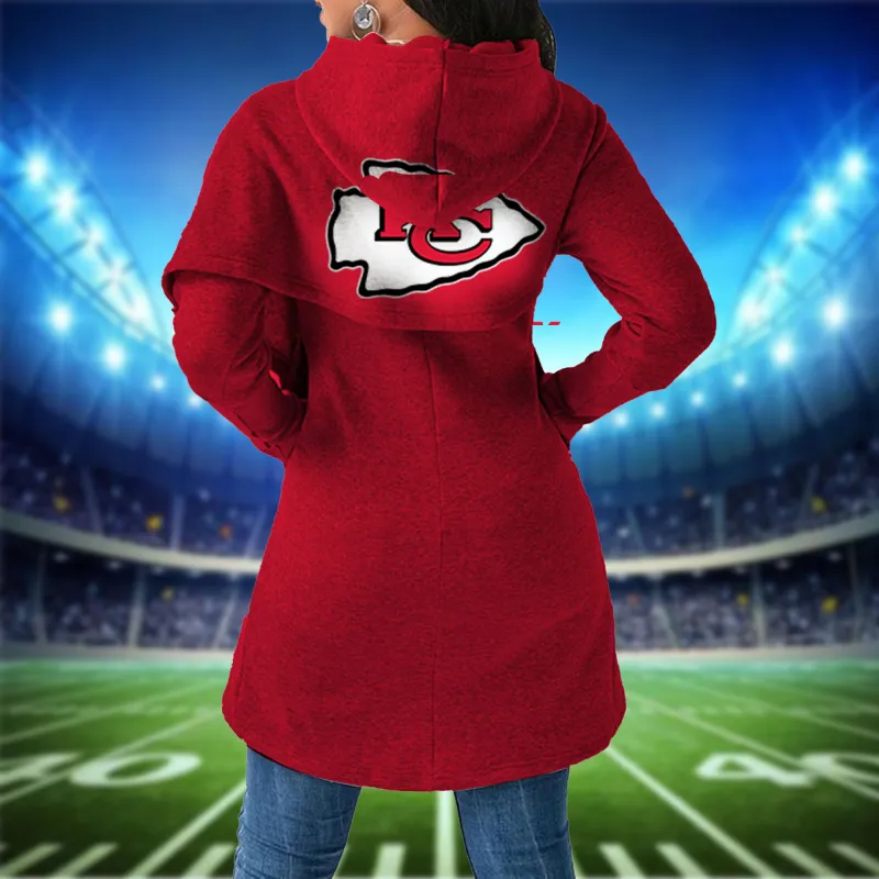 Women Irregular Hoodie Image 2