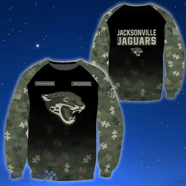 Jacksonville Jaguars All Over Printed Hoodie 2