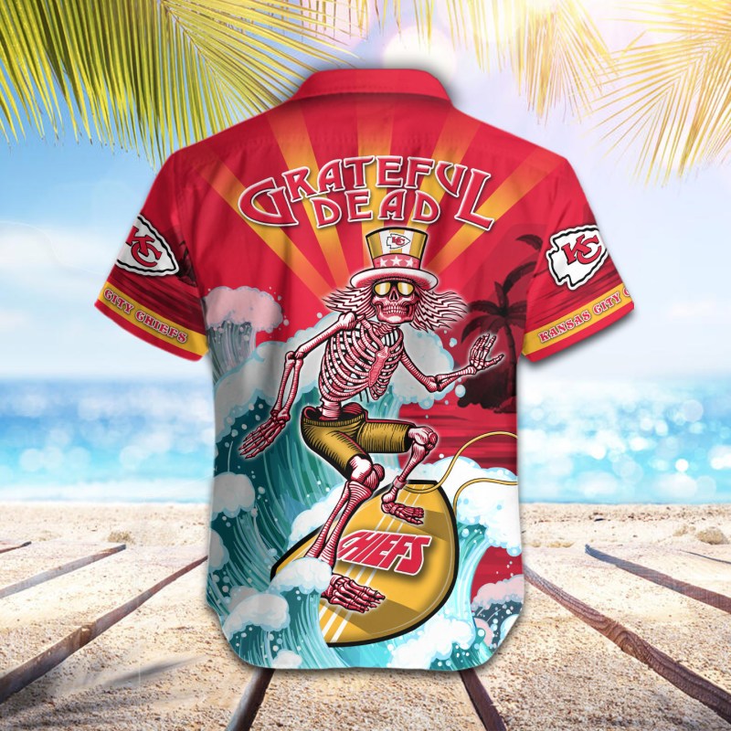Kansas City Chiefs Button Shirt Image 2