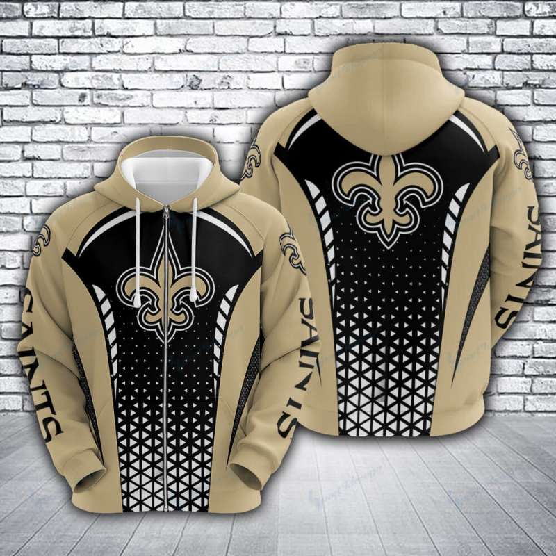 New Orleans Saints Hoodie Side View