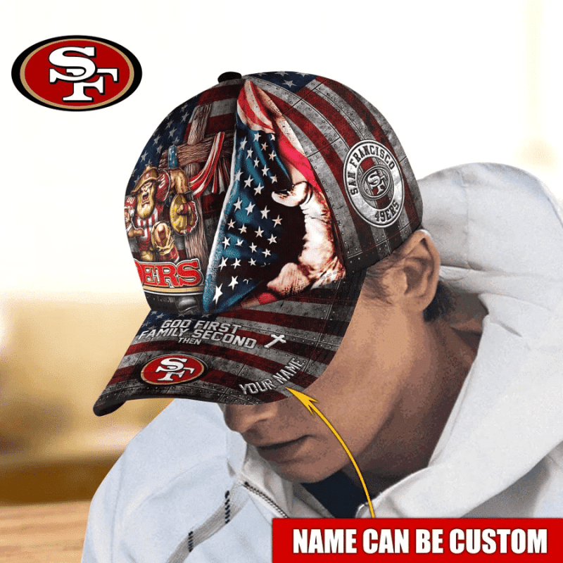 San Francisco 49ers Classic Cap Side View