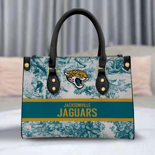 Front View Jacksonville Jaguars Hand Bag