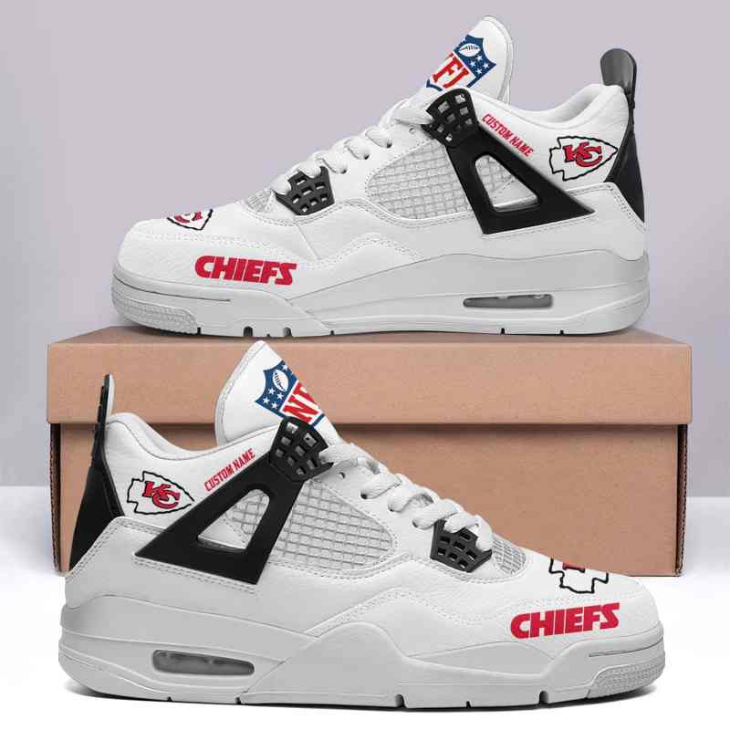 Kansas City Chiefs AJ4 Sneaker Image 2