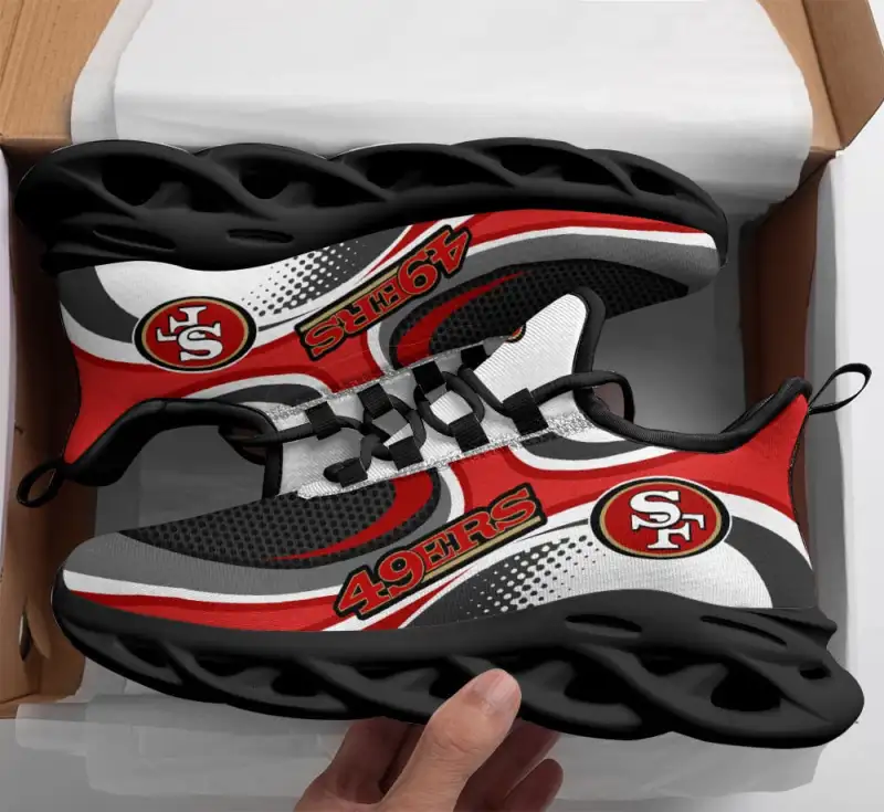 San Francisco 49ers Yezy Running Sneakers