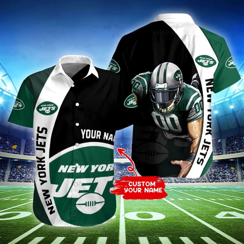 Sizing Chart for New York Jets Personalized Button Shirt BB395