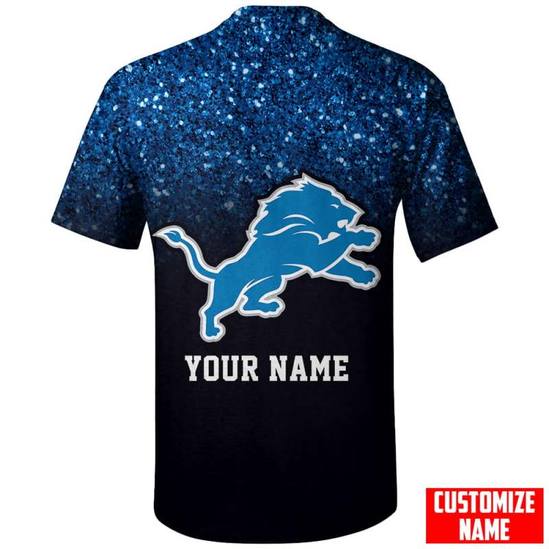Personalized Detroit Lions Fan T-Shirt