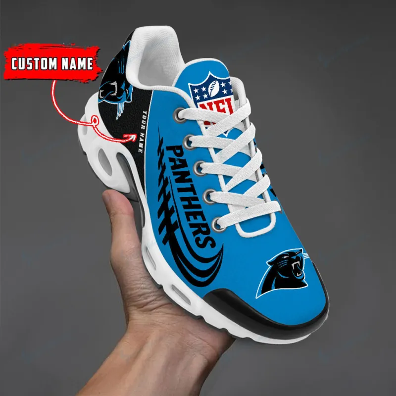 Carolina Panthers Personalized Plus T-N Youth Sneakers Image 2