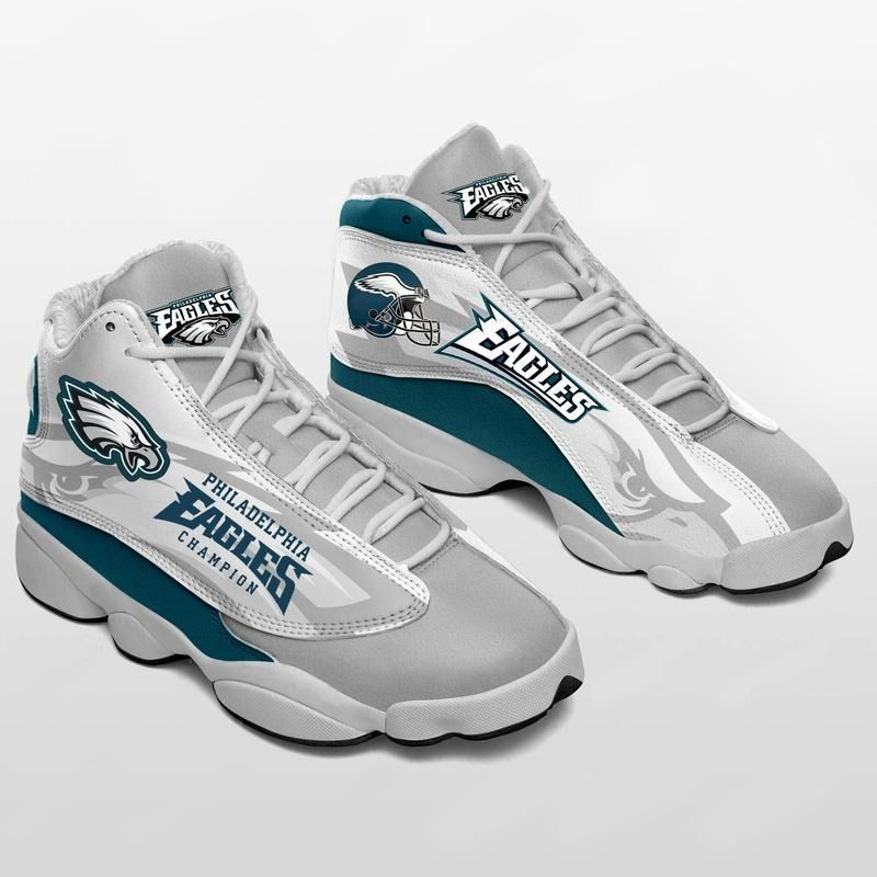 Philadelphia Eagles Air JD13 Sneakers