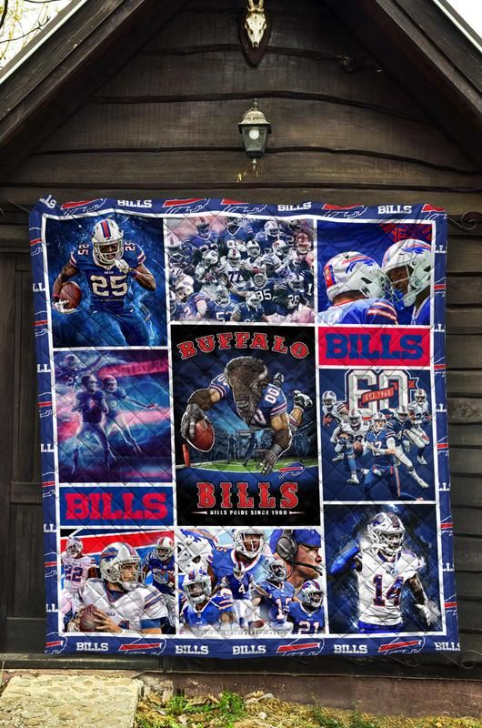 Buffalo Bills Quilt - Alternate View