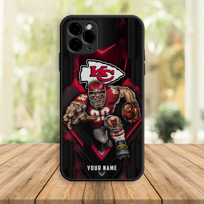 Kansas City Chiefs Personalized Phone Case Design