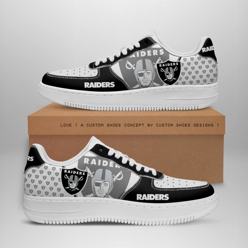 Las Vegas Raiders AF1 Shoes
