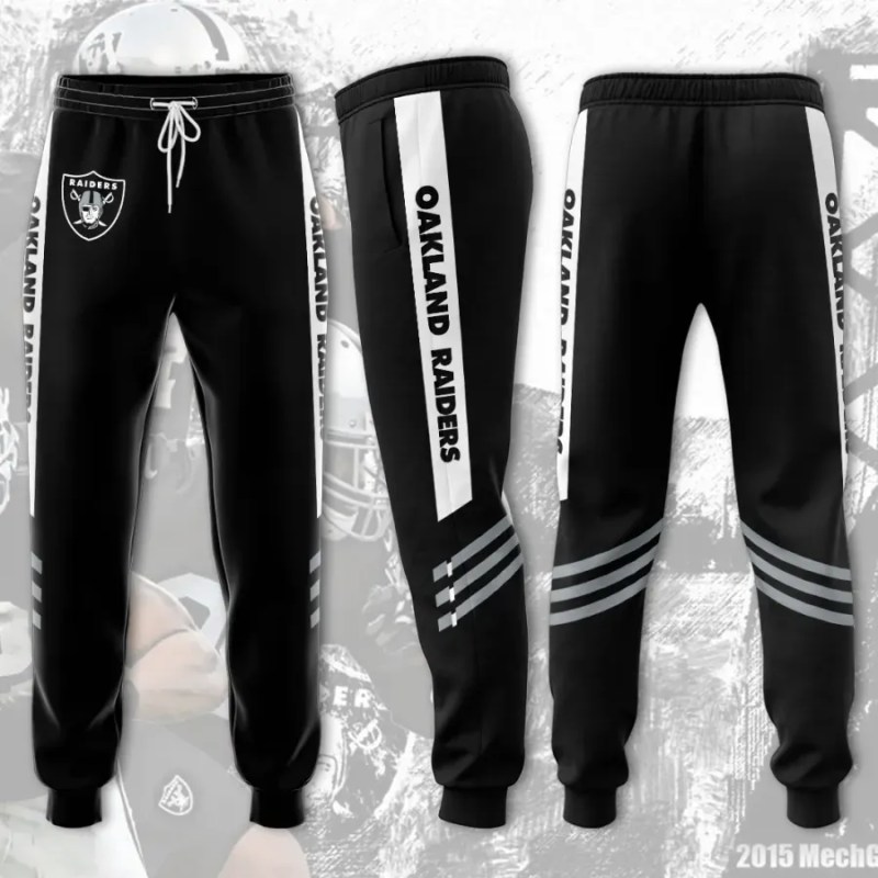 Las Vegas Raiders 3D Printed Pocket Sweatpant