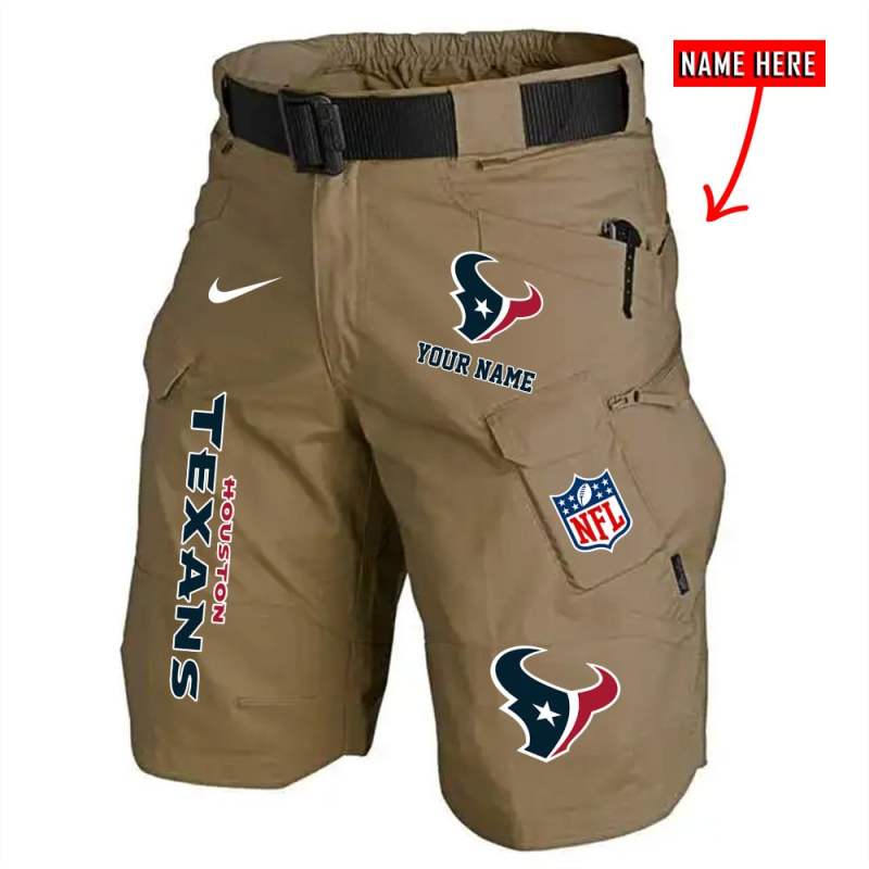 Houston Texans Front Pockets Shorts