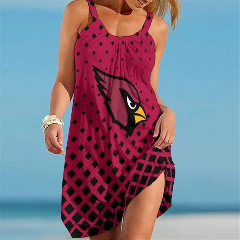 Arizona Cardinals Beach Dress