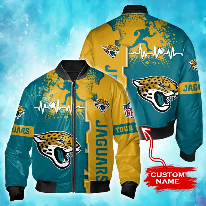 Jacksonville Jaguars Personalized Bomber Jacket