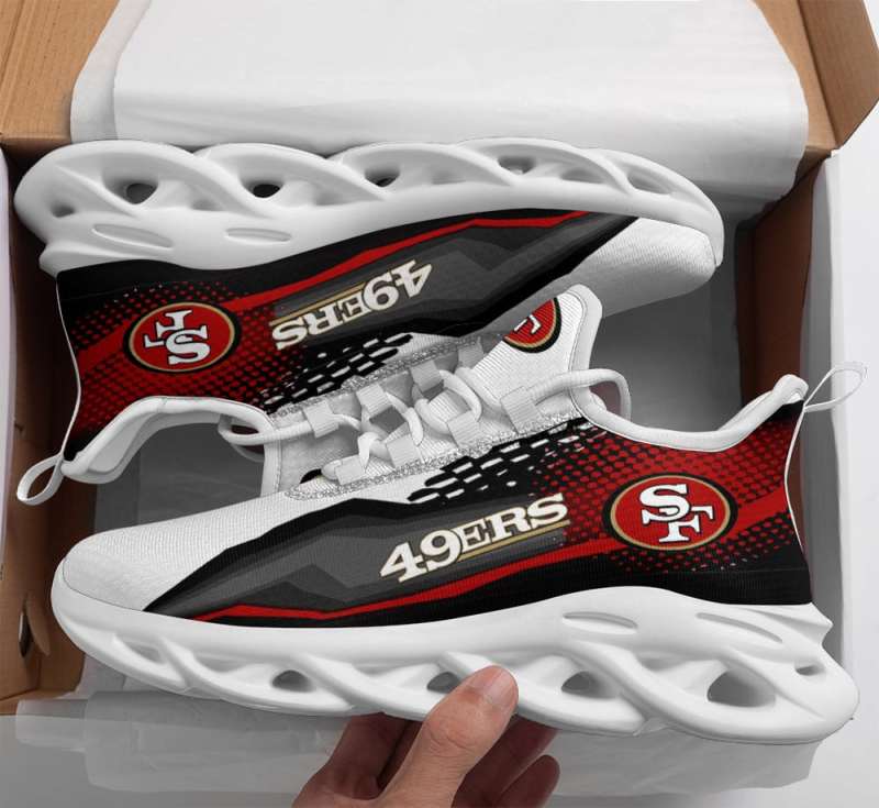 San Francisco 49ers Yezy Running Sneakers