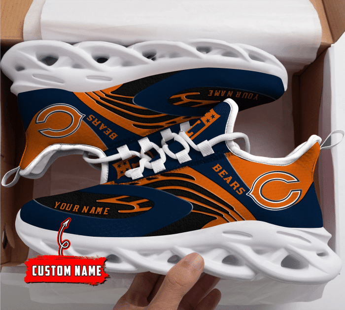 Chicago Bears Yezy Running Sneakers