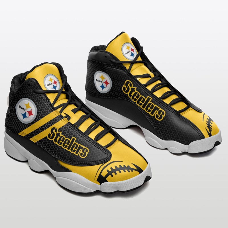 Pittsburgh Steelers Air JD13 Sneakers 537