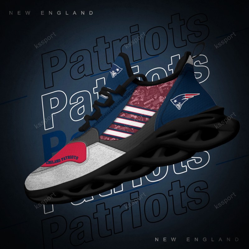New England Patriots Yezy Running Sneakers