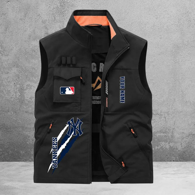 New York Yankees Multi-Pockets Vest Image 1
