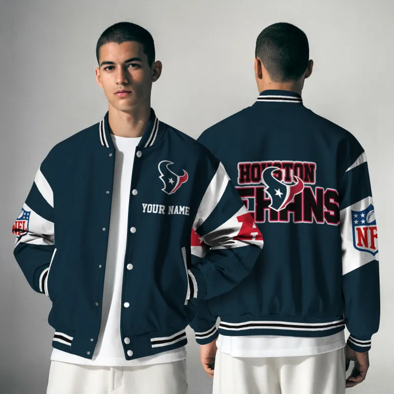 Houston Texans Unisex Varsity Jacket - MK4