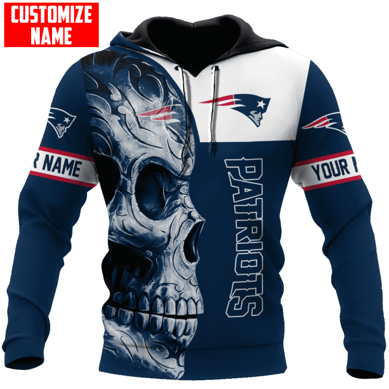 New England Patriots Personalized Ugly Christmas Sweater